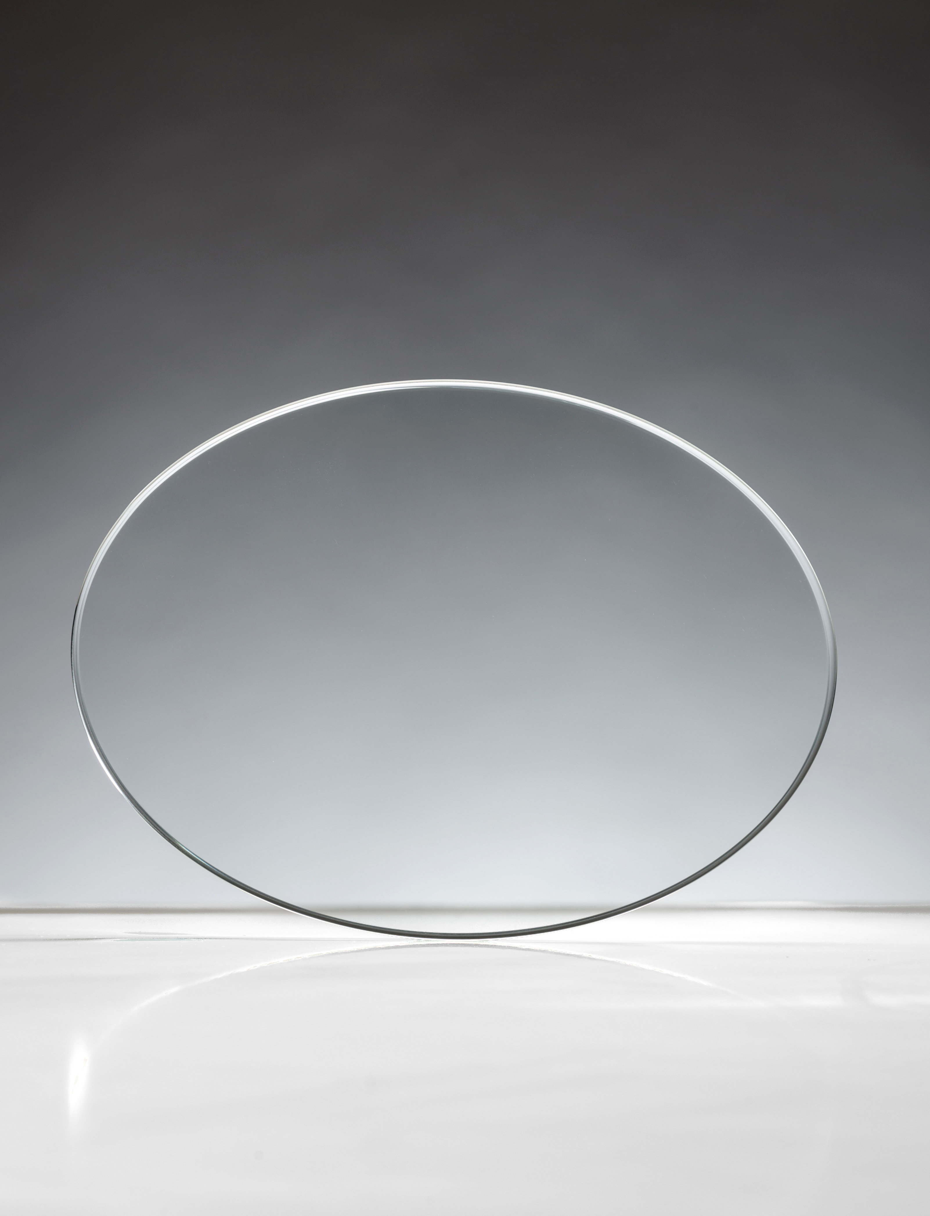 Full Oval 3.5" x 5" x 3/4" Glassplax